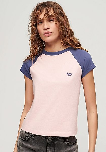 Superdry T-Shirt ESSENTIAL LOGO RAGLAN T SHIRT günstig online kaufen