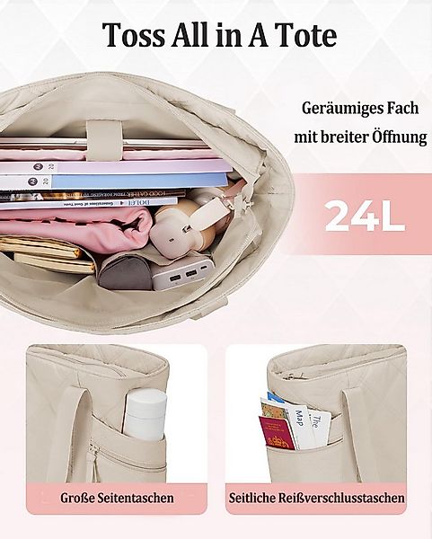 Coonoor Reisetasche Große Reisetasche, Reißverschluss-Tote Bag, wasserdicht günstig online kaufen