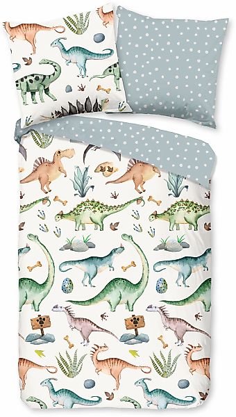 good morning Kinderbettwäsche »Didi«, Biber, 135x200, Warm, Weich, Wende, R günstig online kaufen