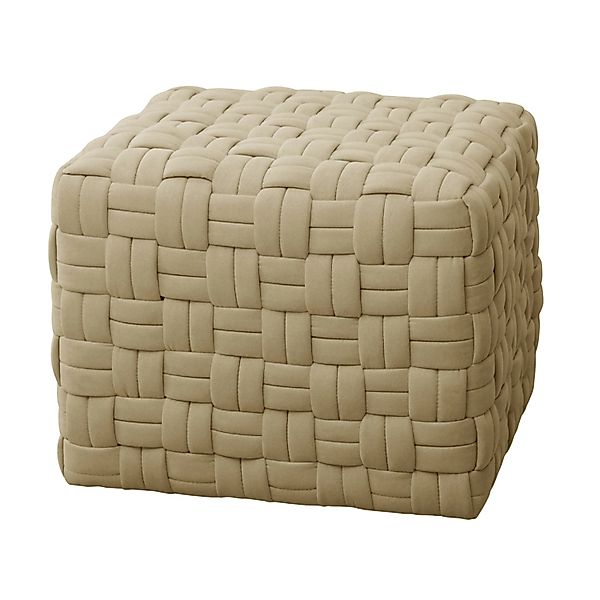 Svita Poppy Hocker Sitzpouf Geflochten Sitzhocker Fußhocker Für Sessel Poly günstig online kaufen