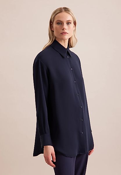 seidensticker Hemdbluse, 1/1 Kragen Uni günstig online kaufen