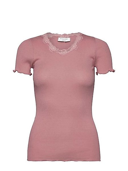 rosemunde T-Shirt RWBeatha Silk SS Lace T-shirt günstig online kaufen