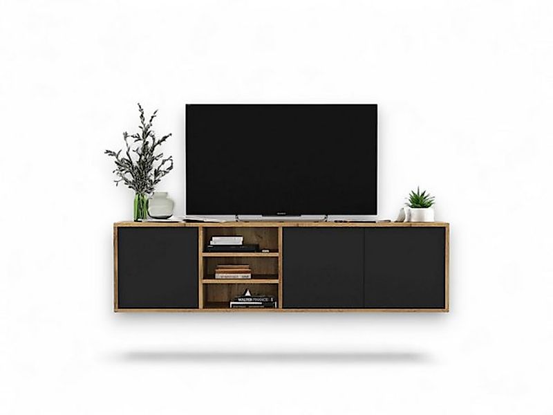 ROYAL24_MARKT TV-Schrank - Apollo (150 cm) (TV-Schrank, 1-St., Premium - Ap günstig online kaufen