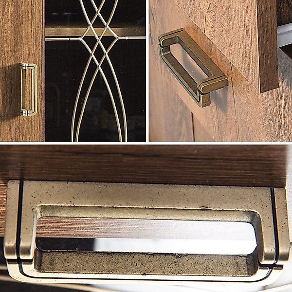 Lomadox Sideboard TEORA-161, in Lefkas Eiche günstig online kaufen