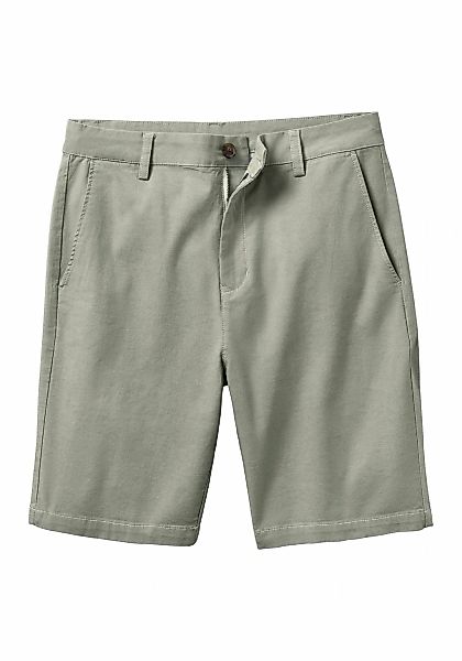 John Devin Chinoshorts "regular-fit" Oxford Shorts aus elastischer Baumwoll günstig online kaufen