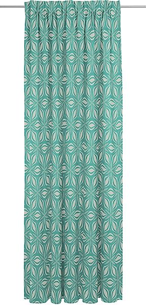 Adam Vorhang "Retro Floret" Multifunktionsband 1 Stk. tlg. aus 100% Bio-Bau günstig online kaufen