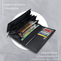 Frentree Geldbörse Damen Portemonnaie aus echtem günstig online kaufen
