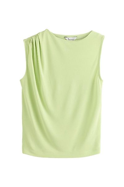 Next Blusentop Ärmelloses, gerafftes Oberteil aus Premium-Modal (1-tlg) günstig online kaufen