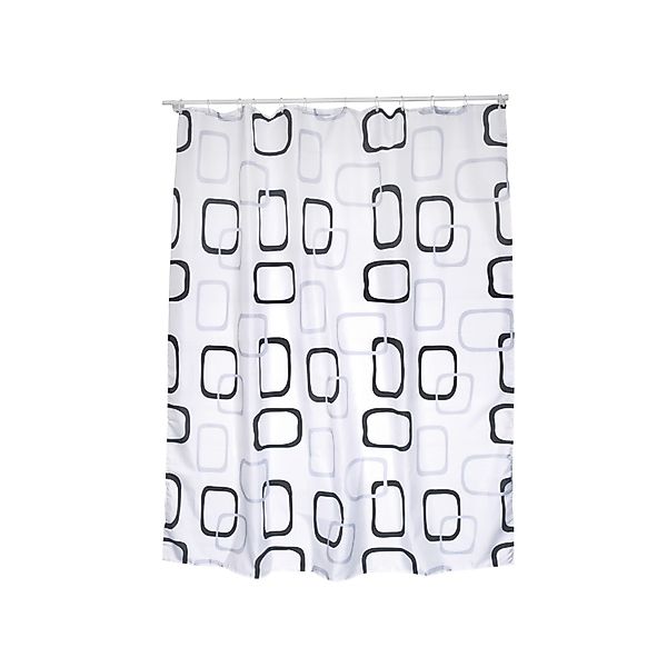 MSV Duschvorhang Vintage Polyester 180 cm x 200 cm Mehrfarbig günstig online kaufen