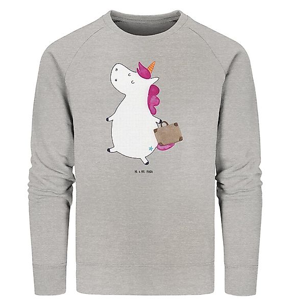 Mr. & Mrs. Panda Longpullover Einhorn Koffer Größe L - Heather Grey - Gesch günstig online kaufen