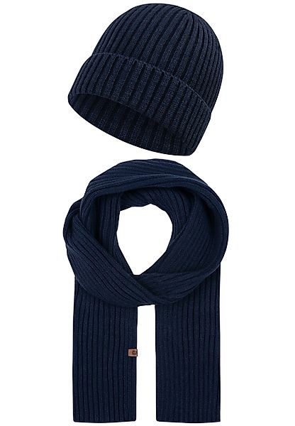 Indicode Strickmütze Geyser Set aus Mütze günstig online kaufen