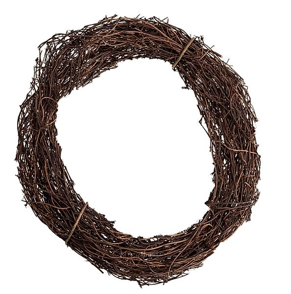 NaDeco Bastelnaturmaterial Clematis-Kranz in Natur, Durchmesser günstig online kaufen