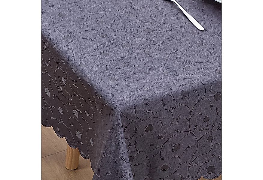 Simurq Tischdecke Abwaschbar - Lotuseffekt, Wasserabweisend & Pflegeleicht günstig online kaufen