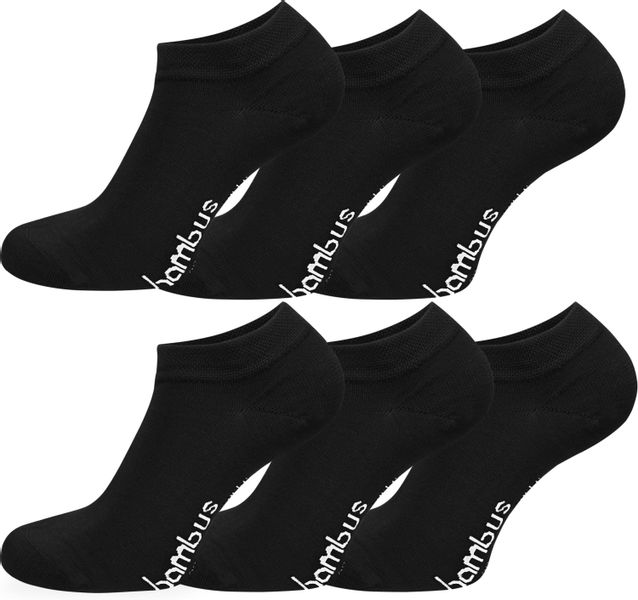 normani Sneakersocken 6 Paar Bambus-Gesundheitssocken Sneakers günstig online kaufen