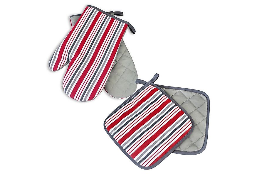 Delindo Lifestyle Topfhandschuhe Ofenhandschuhe, Topflappen, (4er Sparset, günstig online kaufen