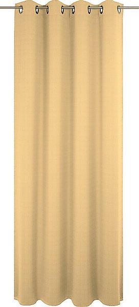 Adam Vorhang "Vorhang Graphic Ventus Light aus 100 % Bio-Baumwolle, Ösen (1 günstig online kaufen