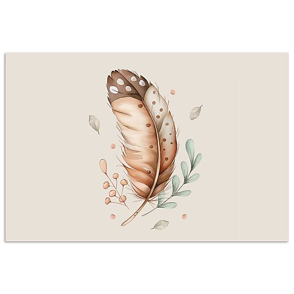 MuchoWow Poster Feder - Bohème - günstig online kaufen