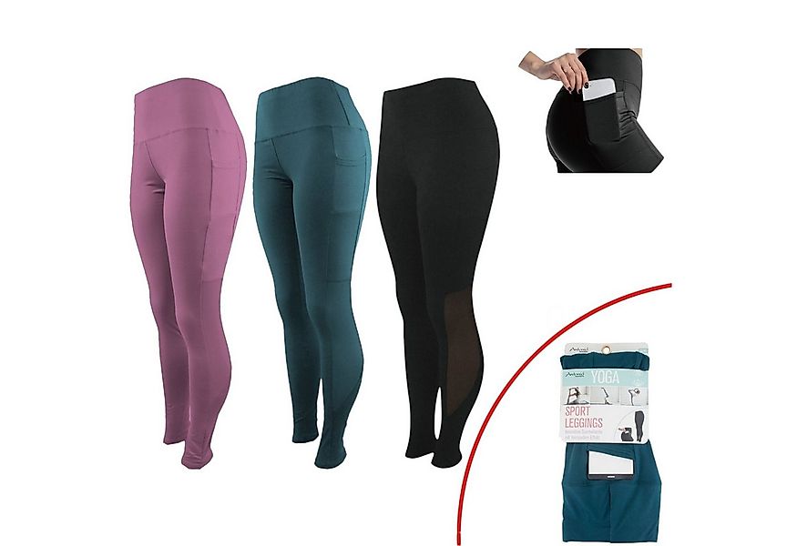 VewoTex Yogaleggings Yoga Hose Damen » Sport Leggings mit hoher Taille (Kei günstig online kaufen