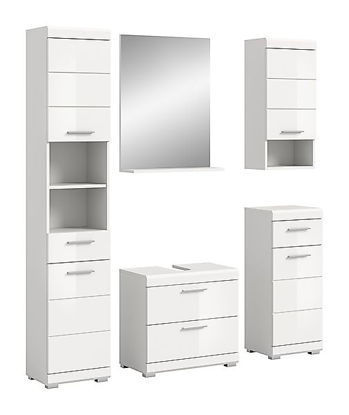 INOSIGN Badmöbel-Set »Siena, 5 teilig, bestehend aus:« Set, TOPSELLER!, 5 S günstig online kaufen