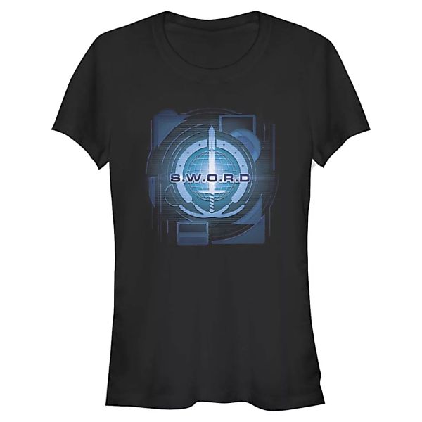 Marvel - WandaVision - Logo Digital Sword - Frauen T-Shirt günstig online kaufen