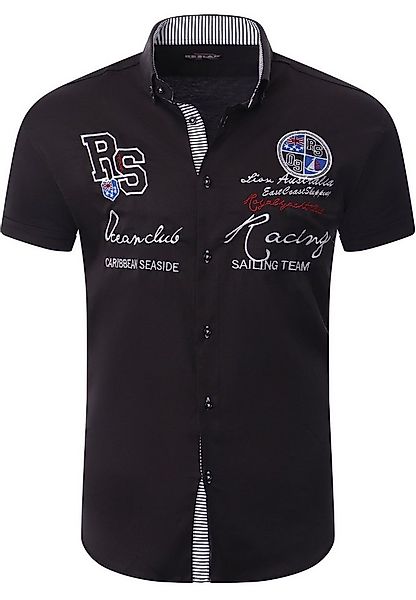 Reslad Kurzarmhemd Reslad Hemd Herren Kurzarm mit Stickerei RS-7073 (Kurzar günstig online kaufen