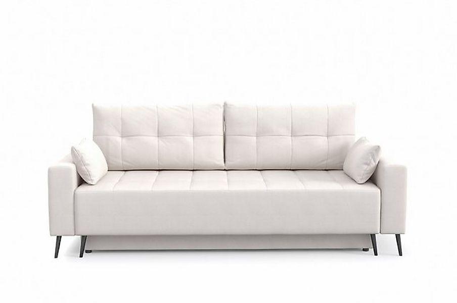 MOEBLO Sofa HARVEY, Couch Polstermöbel Sitzmöbel Wohnzimmermöbel 3-Sitzer-S günstig online kaufen