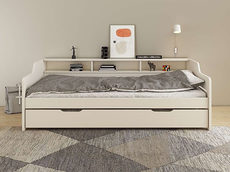 Home affaire Daybett ""REETE1", Stauraum, Funktionsbett, Kinderbett, inklus günstig online kaufen