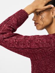 pieces Strickpullover PCNINA LS O-NECK KNIT günstig online kaufen
