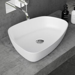 doporro Waschbecken Waschschale aus Gussmarmor Aufsatzwaschbecken günstig online kaufen