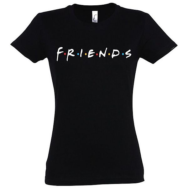 Youth Designz T-Shirt Friends Logo Damen Shirt mit trendigem Frontprint günstig online kaufen