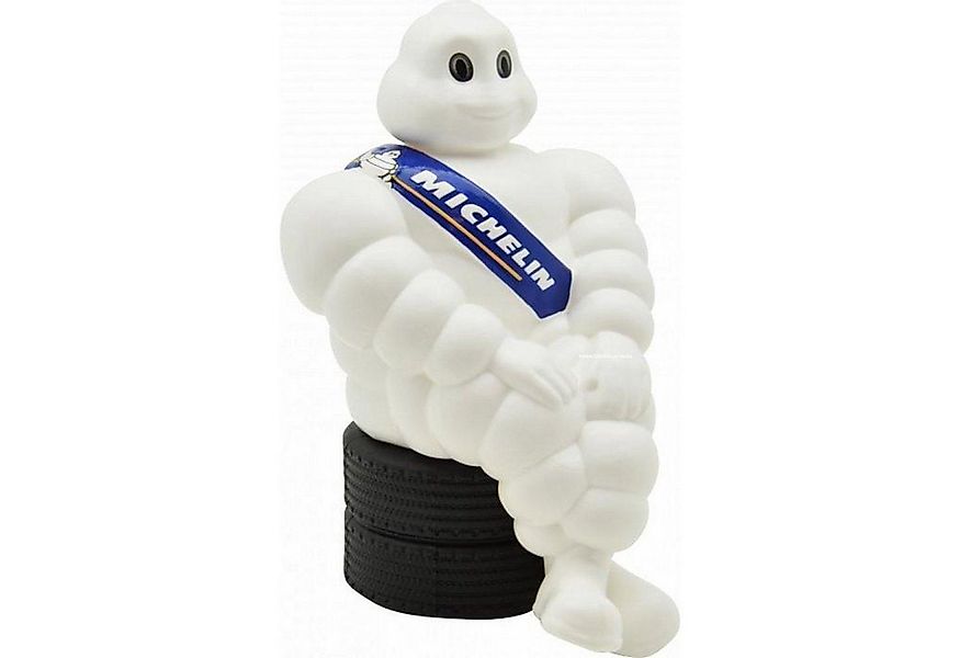 Michelin Dekofigur Männchen 19 cm Figur Mann sitzend Reifenstapel Maskottch günstig online kaufen
