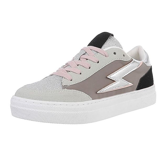 Ital-Design Damen Low-Top Freizeit Sneaker (88930624) Flach Sneakers Low in günstig online kaufen