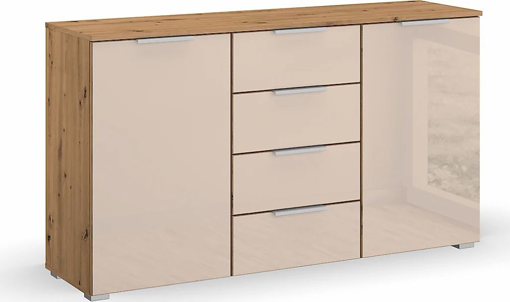 rauch Schubkastenkommode "Sideboard Kommode Kombikommode KOLUNA mit Glasfro günstig online kaufen