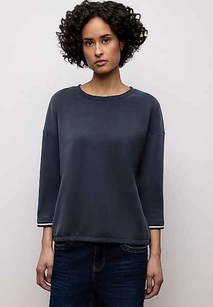 STREET ONE Rundhalsshirt Rundhalsausschnitt günstig online kaufen