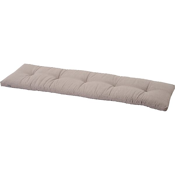 Siena Garden Banksitzkissen Comfort 140 cm x 44 cm x 7 cm Taupe günstig online kaufen