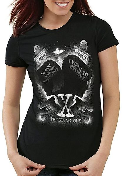 style3 T-Shirt X-Agents fbi alien ufo akte x fox mulder dana scully günstig online kaufen