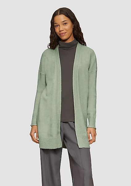 QS Cardigan Strickjacke Weiche Strickjacke mit günstig online kaufen