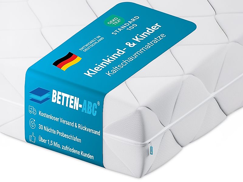 Kindermatratze Betten-ABC Bambini - mit waschbarem günstig online kaufen