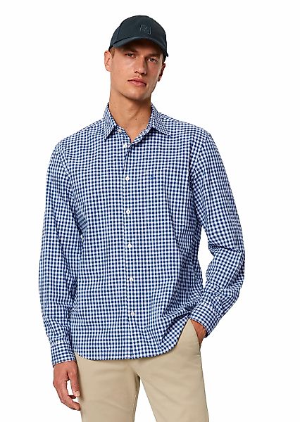 Marc OPolo Langarmhemd "aus reiner Bio-Baumwolle" günstig online kaufen