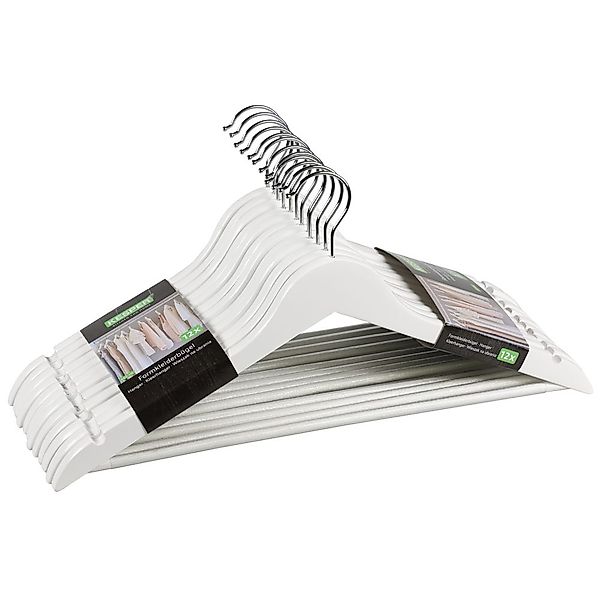 KESPER Kleiderbügel "Formkleiderbügel, 12er Set, FSC" mit rutschfestem Hose günstig online kaufen