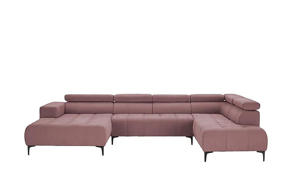 switch Wohnlandschaft  Caro ¦ rot ¦ Maße (cm): B: 350 H: 81 T: 214.0 Polste günstig online kaufen