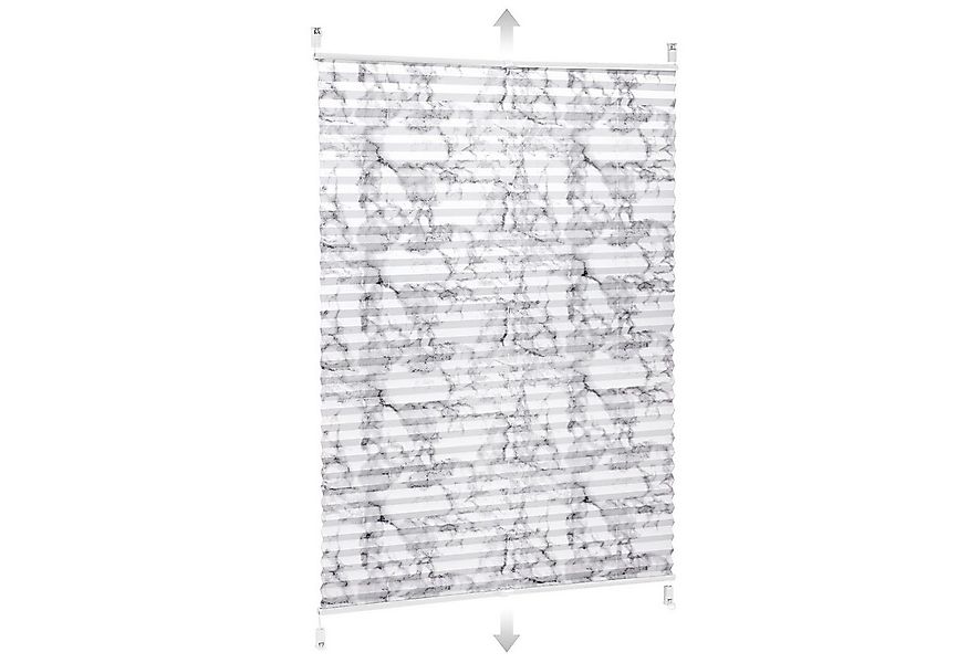 Sekey Plissee Plissee ohne Bohren Lichtschutz Rollo Klemmfix für Fenster & günstig online kaufen