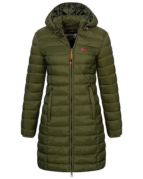 Geographical Norway Steppmantel Winter Jacke Steppjacke Parka Lange Kapuzen günstig online kaufen