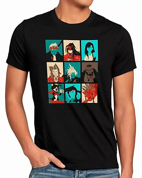style3 Print-Shirt Herren T-Shirt Final Pop-Art final fantasy 7 rebirth cho günstig online kaufen