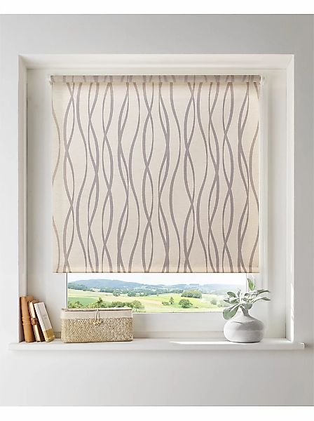 heine home Raffrollo mit Stangendurchzug günstig online kaufen