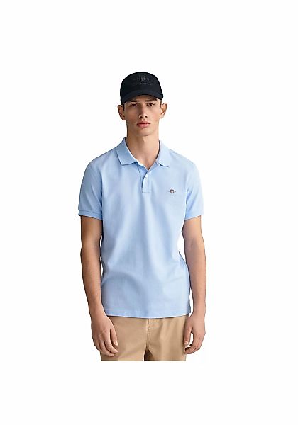 Gant Poloshirt "SLIM SHIELD SS PIQUE POLO", mit Logostickerei auf der Brust günstig online kaufen