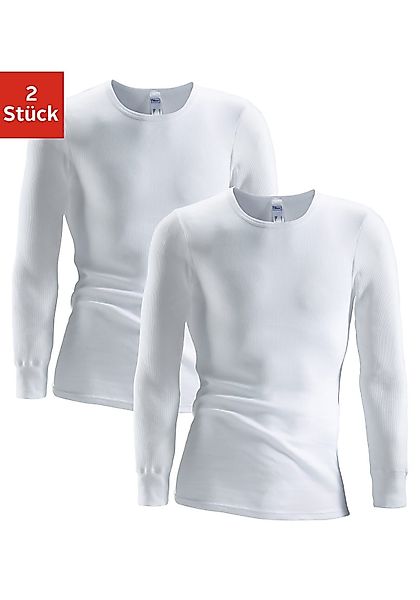 Clipper Unterhemd (2-St) schlichtes Basic, Unterziehshirt günstig online kaufen