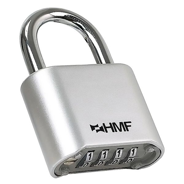 HMF 3507-09 Zahlenschloss Vorhängeschloss Schloss mit 4-Stelligem Zahlencod günstig online kaufen