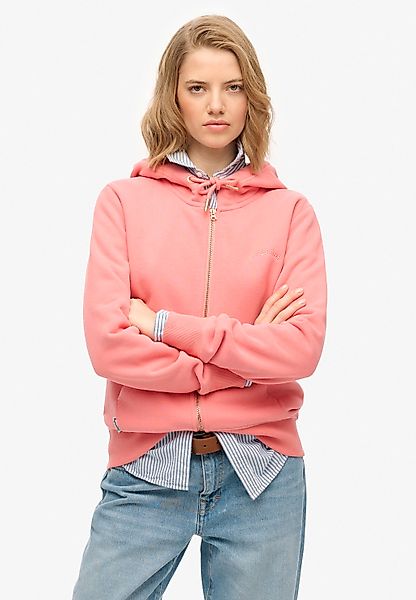 Superdry Kapuzensweatjacke "ESSENTIAL LOGO ZIPHOOD HB" günstig online kaufen