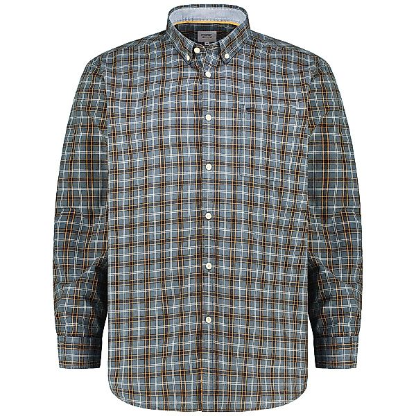 camel active Kariertes Freizeithemd Farbe orange Größe: 4XL günstig online kaufen